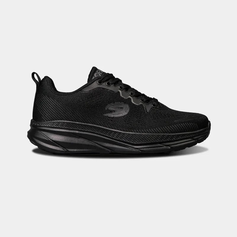 Strata Stripe Sneakers · Black · Detail photograph 4
